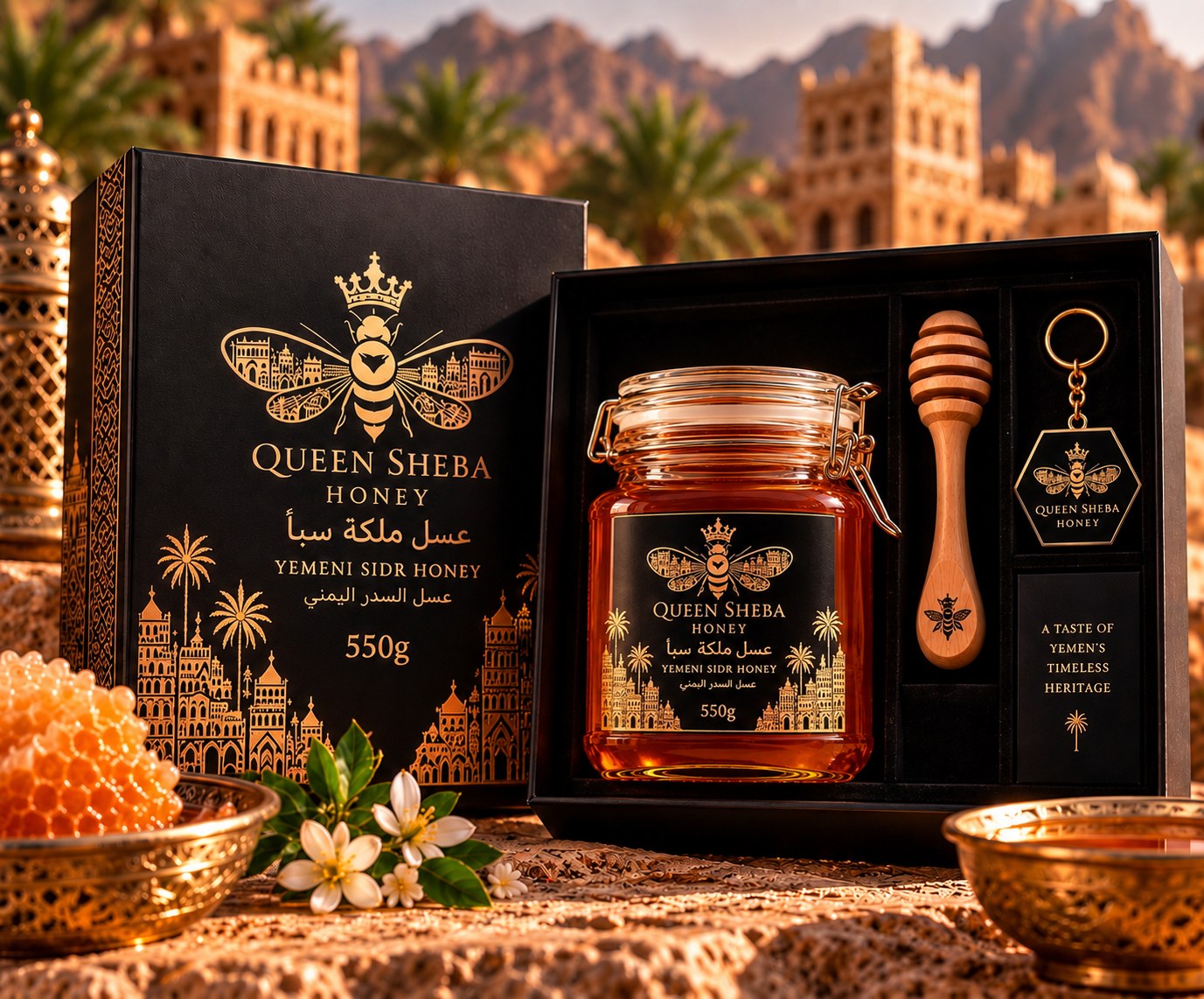 Queen Sheba Gift Edition 550g in presentation box